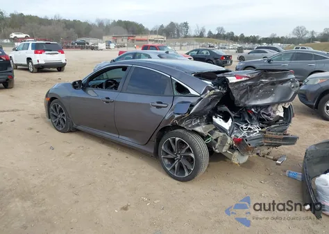 2020 Honda Civic Sport z USA, uszkodzony, nr VIN 2HGFC2F88LH561641